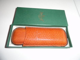 Pheasant by R.D.Gomez Tan Leather Cigar Case - £58.84 GBP