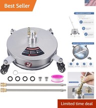 Professional 14-Inch Surface Cleaner with Wheels - High Efficiency for P... - $1,681.19 MXN