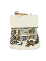 Thomas Kinkade Christmas Ornament cottage winter memories figurine 11 Village - £23.18 GBP