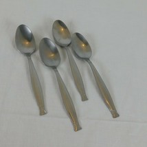 Lot of 4 Oneida Ambiance Pattern 18/10 Stainless Steel Place Oval Soup S... - $15.48