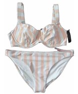 Victorias Secret Swim Set Wicked Push Up No Pads Bikini Top 36DD &amp; Botto... - £30.85 GBP