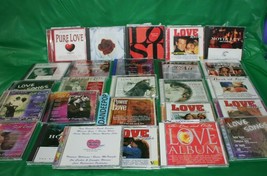 28 Assorted Love Theme Music Cd&#39;s - £111.14 GBP