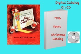 Vintage 1946 Sears Christmas Catalog Toys &amp; More See Picture &amp; Description - £14.37 GBP