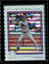 2004 Topps Chrome Refractor Baseball Card #195 Mark Grudzielanek Chicago Cubs - $16.82