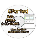 Gparted Boot CD Partition Managment Boot CD WORKS ON ALL PC`S - $13.56 CAD