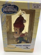 Jimmy Neutron 2003 Holiday Christmas Ornament - Nickelodeon Nick Kurt S. Adler - $7.81