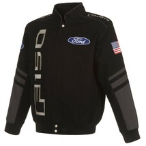 Authentic Ford F150 Embroidered Cotton Jacket JH Design Black new - £108.53 GBP+