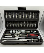 46 pcs Socket Wrench Set with Case - $33.57 CAD