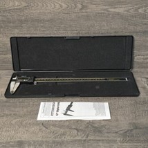 Pittsburgh 12” Digital Caliper 47261 0-12”/0-30mm Stainless Steel With Case - £35.35 GBP