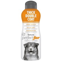 TropiClean PerfectFur Thick Double Coat Shampoo for Dogs 1ea/16 oz - £13.41 GBP