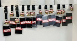 12 PACK~Marvel Lanyard ID Badge Holder with Rubber Charm - £34.30 GBP