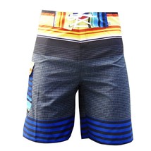 NWT STRIPED SUMMER BEACH MEN&#39;S SWIMWEAR TRUNKS SLIM FIT BOARD SHORTS SIZE S - £7.03 GBP