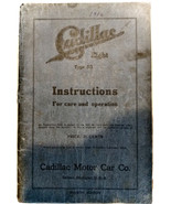 1916 Cadillac car instruction manual book --  - €69,46 EUR