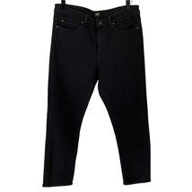 Lee women&#39;s black Holly slim fit mid rise cropped length jeans size 30 or 10 - $22.00