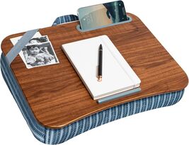 Chic Arrow Stripes Lap Desk with Microbead Cushion - Fits 15.6 Inch Laptops - $70.24