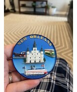 VINTAGE FRIDGE MAGNET NEW ORLEANS LOUISIANA - $16.45 CAD