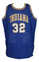 Reggie Harding #32 Indiana Aba Basketball Jersey Sewn Blue Any Size image 4
