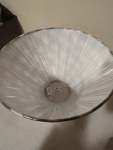 Gray Check Flared  Lamp Shade - 15 inch image 4