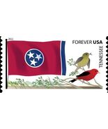 2010 44c Flags of Our Nation, Tennessee State, Coil Single Scott 4322 Mi... - $2.98