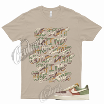 Air Force 1 Oil Green T Shirt Terra Blush Low &#39;07 LX Sesame Pale Ivory GRIND - £18.15 GBP+