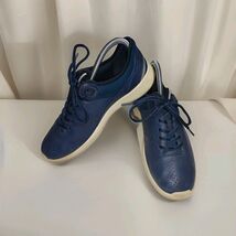 Ecco Danish Design Women's Blue Leather Comfort Sneakers Size 8 / EU 39 - $36.62
