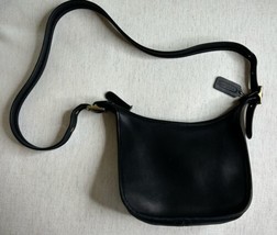 Vintage Coach Janice Legacy 9950 Shoulder Bag Purse Black Leather Very G... - $169.26