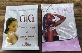 G&amp;G Skin Lightening Cream and Gel  33 G Combo - £14.41 GBP