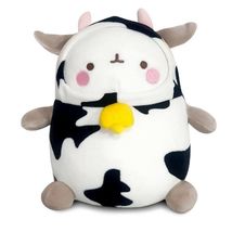 Molang Cow Stuffed Animal Plush Korean Rabbit Toy Soft Cushion 25cm 9.8 inch image 3