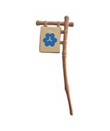 1993 Playmates TMNT Ninja Turtle Movie lll Samurai Horse Flag Part Piece - €8,45 EUR