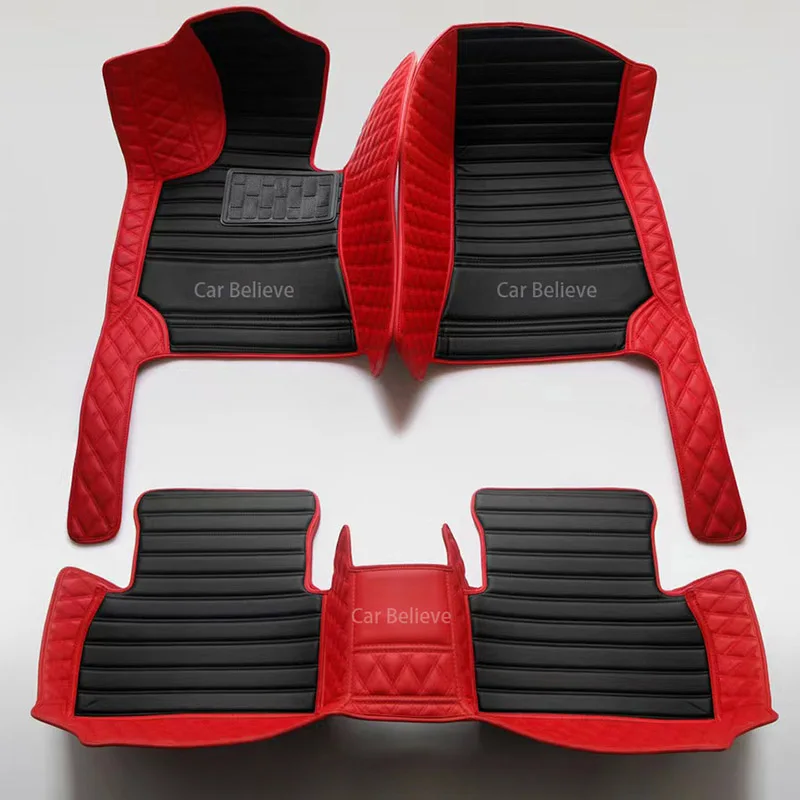 Leather Car Floor Mats Only For Chevrolet Onix 2016 2017 2018 2019 Auto - £91.91 GBP