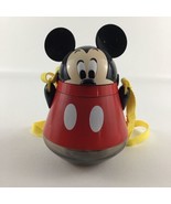 Disney Mickey Mouse Flip Top Canteen Children Water Bottle Adjustable Strap - $33.76 CAD