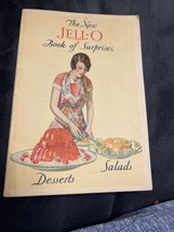 The New Jell-O Book Of Surprises Desserts Salads Booklet 1930 - £10.04 GBP
