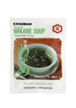 Kikkoman Instant Wakame Seaweed Soup 0.63 Oz  3 Packets (Lot Of 2) - £29.59 GBP