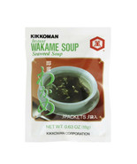 Kikkoman Instant Wakame Seaweed Soup 0.63 Oz  3 Packets (Lot Of 2) - $716.26 MXN