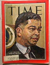 TIME Magazine February 17, 1967 Senator Edward Brooke cover - £9.54 GBP