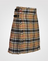 Camel Thompson Tartan Kilt - £59.94 GBP+