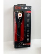 CHI Compact Spin N Curl | 1” Ceramic Rotating Barrel Curler | Matte Black - £27.88 GBP