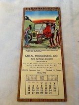 Ink Blotter The Mountain Boys Paul Webb Metal Processing Co May 1946 Por... - $9.45