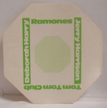 RAMONES / DEBORAH HARRY - ORIGINAL CONCERT CLOTH BACKSTAGE PASS  ***LAST... - $15.00