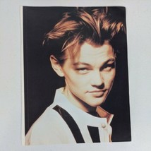 LEONARDO DiCAPRIO Magazine Pinup Long Messy Hair Clipping - €13,85 EUR