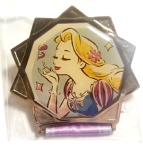 Tangled Rapunzel Pin Badge with Ribbon Disney Old Rare - $54.26