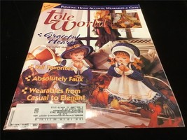 Tole World Magazine October 1996 Grateful Hearts, Fall Favorites, Wearables - £7.90 GBP