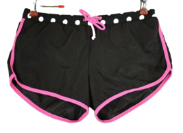 Malibu Girls Size 12 Black Polka Dots Board Shorts New with Tags - £11.08 GBP