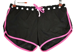 Malibu Girls Size 12 Black Polka Dots Board Shorts New with Tags - £10.90 GBP