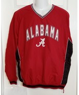 Alabama Crimson Tide Colosseum Athletic Pullover Windbreaker Large - £30.40 GBP