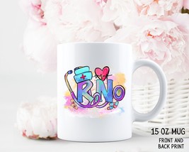 Nurse Coffee Mug, Mug For RN, Gift For Nurse Graduation, CNA Gift, LPN, ... - £15.98 GBP