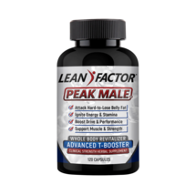 Peak Male Professional Strength Testosterone Booster - Money Back Guarantee - £46.70 GBP+