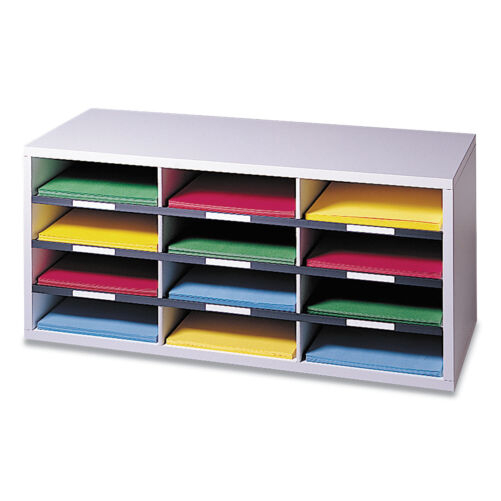 Fellowes 25004 12-COMPARTMENT SORTER KEEPS LETTER SIZE LITERATURE, FILES... - $188.05
