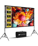 Projector Screen with Stand,  100 inch Foldable and Portable Projection ... - €201,79 EUR