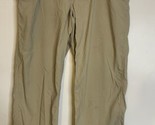 Duluth Trading Co. Men’s XL X 32 Tan  Cargo Hiking Fishing Pants Flexped... - $24.99